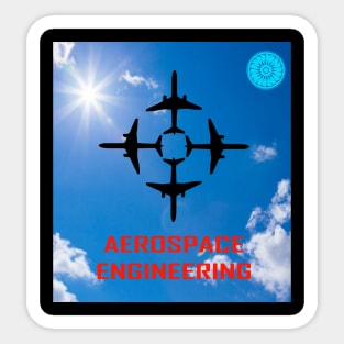 Best design aerospace engineering aircraft engineers Sticker